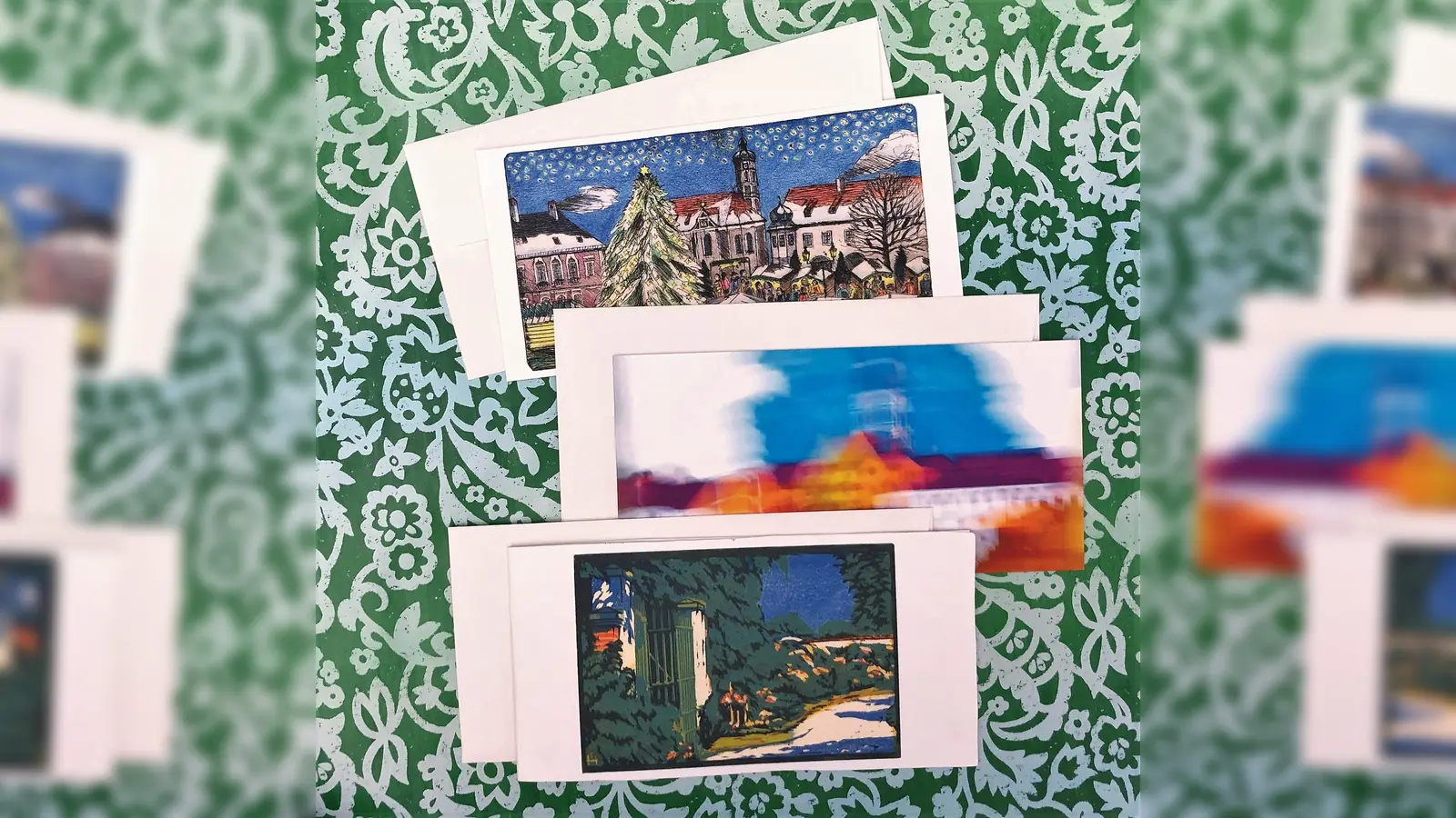 Ab sofort sind die neuen Künstlerkarten erhältlich. (Foto: Tourist-Information)