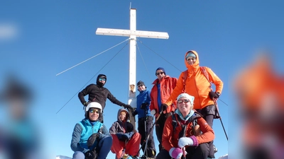 Die Dachauer waren bei besten Bedingungen unterwegs im Villgratental. (Foto: Alpenverein Dachau)