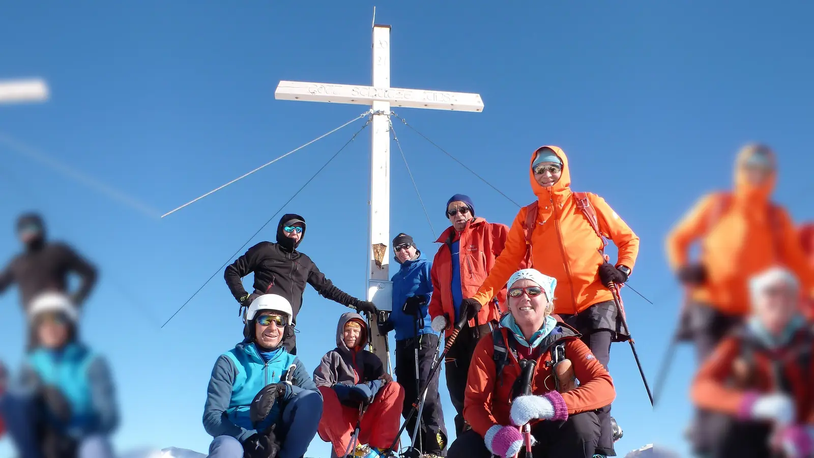 Die Dachauer waren bei besten Bedingungen unterwegs im Villgratental. (Foto: Alpenverein Dachau)