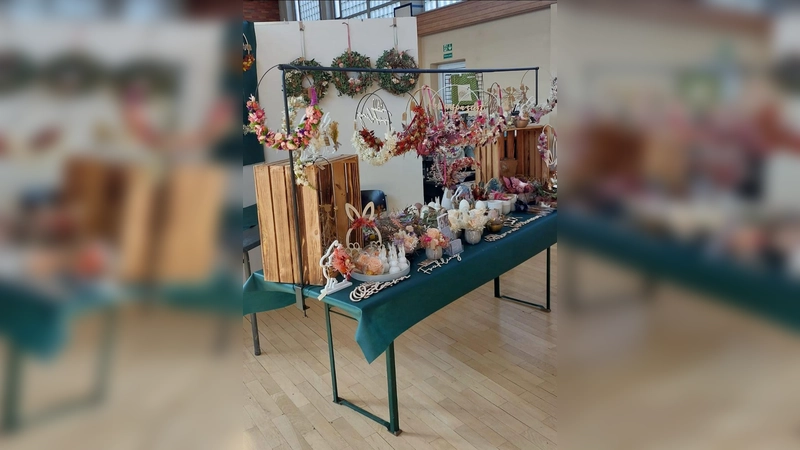 Impressionen von der Hobbykünstlermesse „Hand &amp; Werk“ in Erdweg aus dem vergangenen Jahr. (Foto: Renate Göttler)