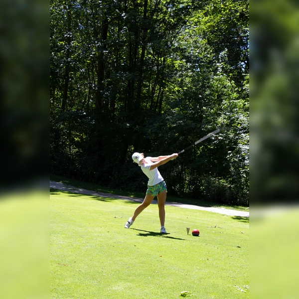 Die Dachauer Golfmeisterin 2023: Caroline Steingrübner. (Foto: dek)