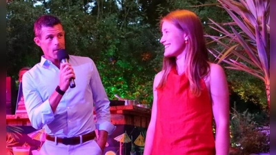 Caroline Steingrübner und Philipp Uscharewitz, die Titelverteidiger vom Vorjahr. (Foto: se)