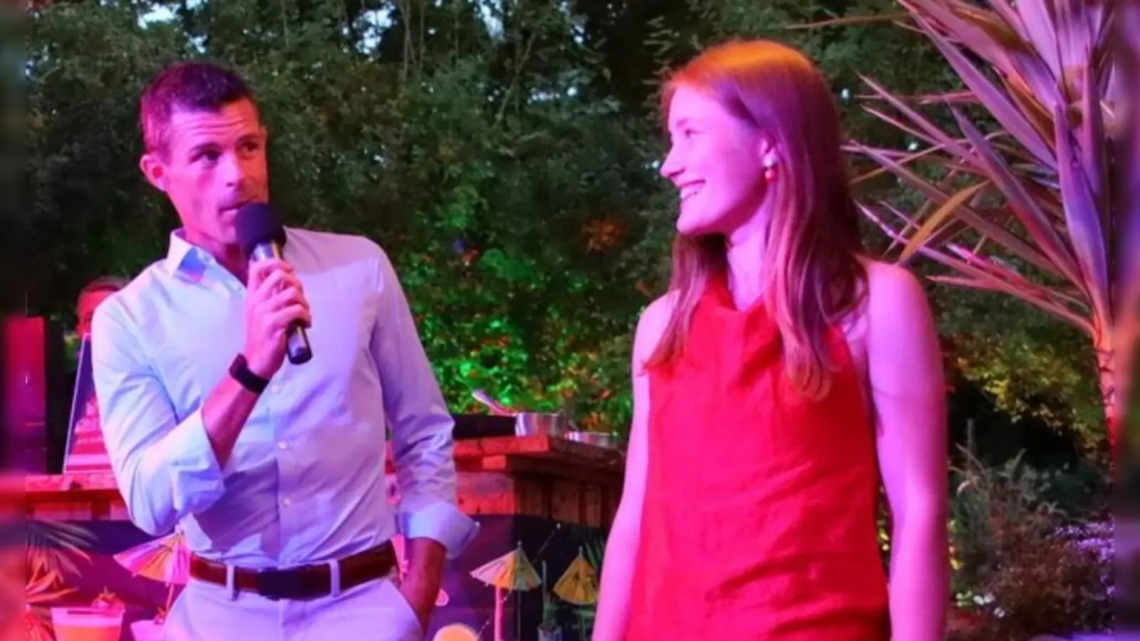 Caroline Steingrübner und Philipp Uscharewitz, die Titelverteidiger vom Vorjahr. (Foto: se)