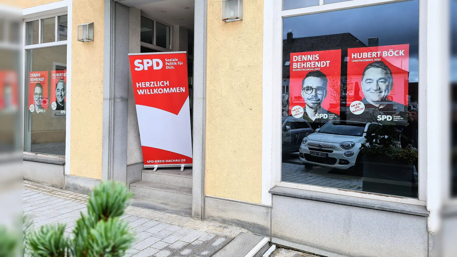 Das neue SPD-Wahlkreisbüro in Markt Indersdorf. (Foto: SPD)