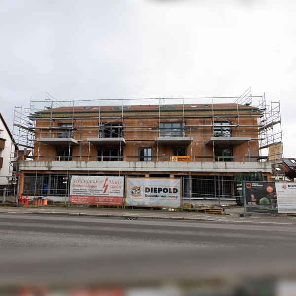 Der Neubau macht gute Fortschritte. (Foto: Thomas Hary)