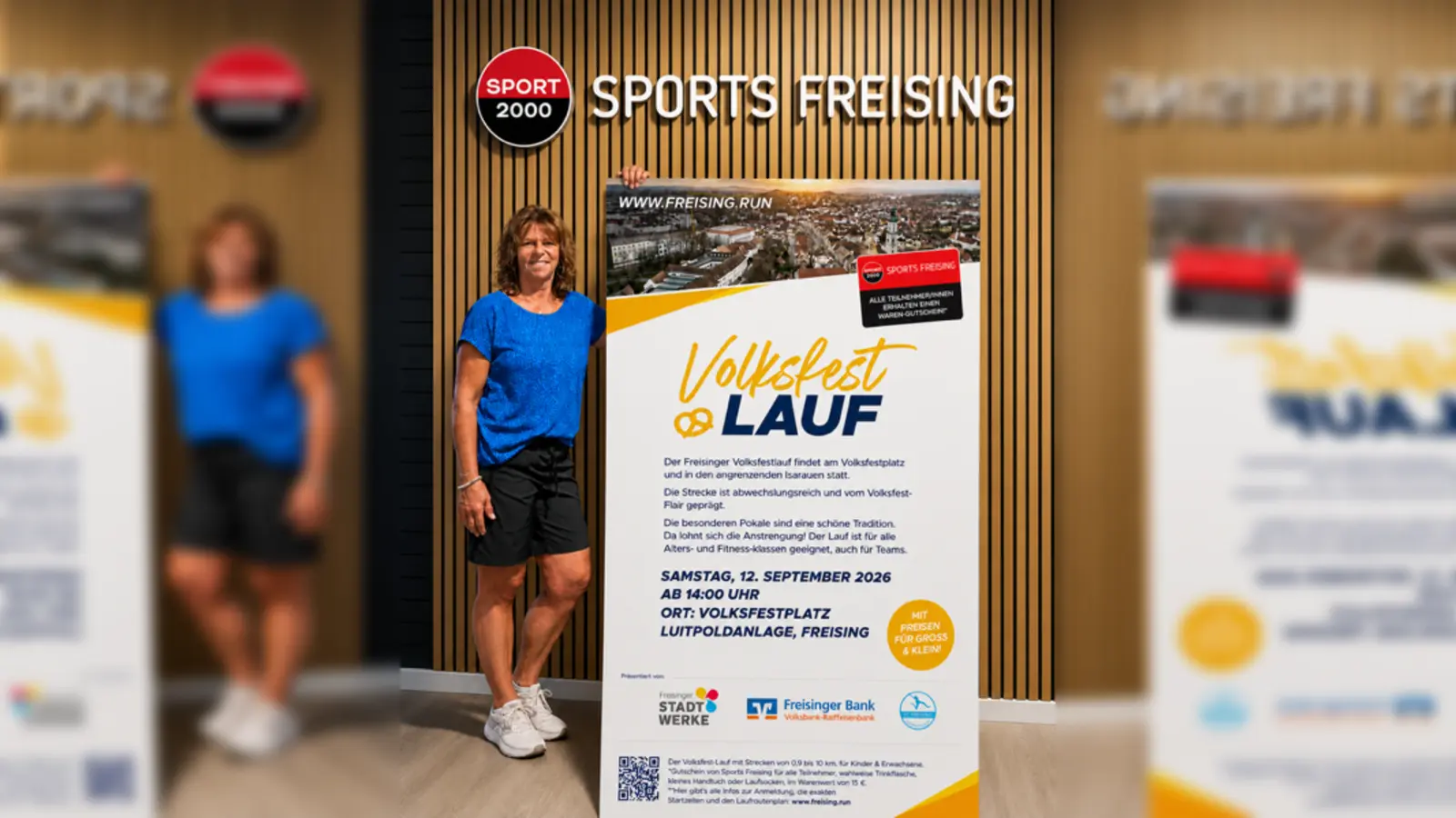 Sports Freising lädt zum Volksfestlauf ein. (Foto: Martina Heller /Geschäftsführung Sports Freising)