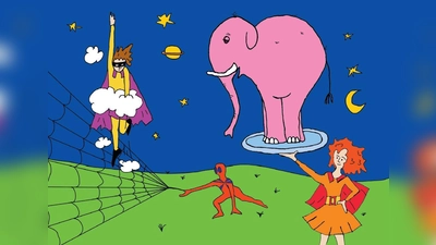 „Magisch ist die Welt mit Superkräften“: Kreativ sein im KinderKunstRaum in den Osterferien. (Foto: Dachauer Galerien und Museen)