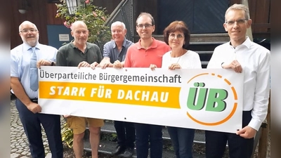 Die ÜB Dachau hat sich neu aufgestellt (von li) Jürgen Schleich, Martin Lehn, Dieter Holder, Sebastian Rösch, Renate Rösch und Michael Kittelberger. (Foto: ÜB Dachau e.V.)