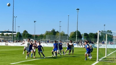 Testspiel: Löwen in Deisenhofen. (Foto: Chris Young)