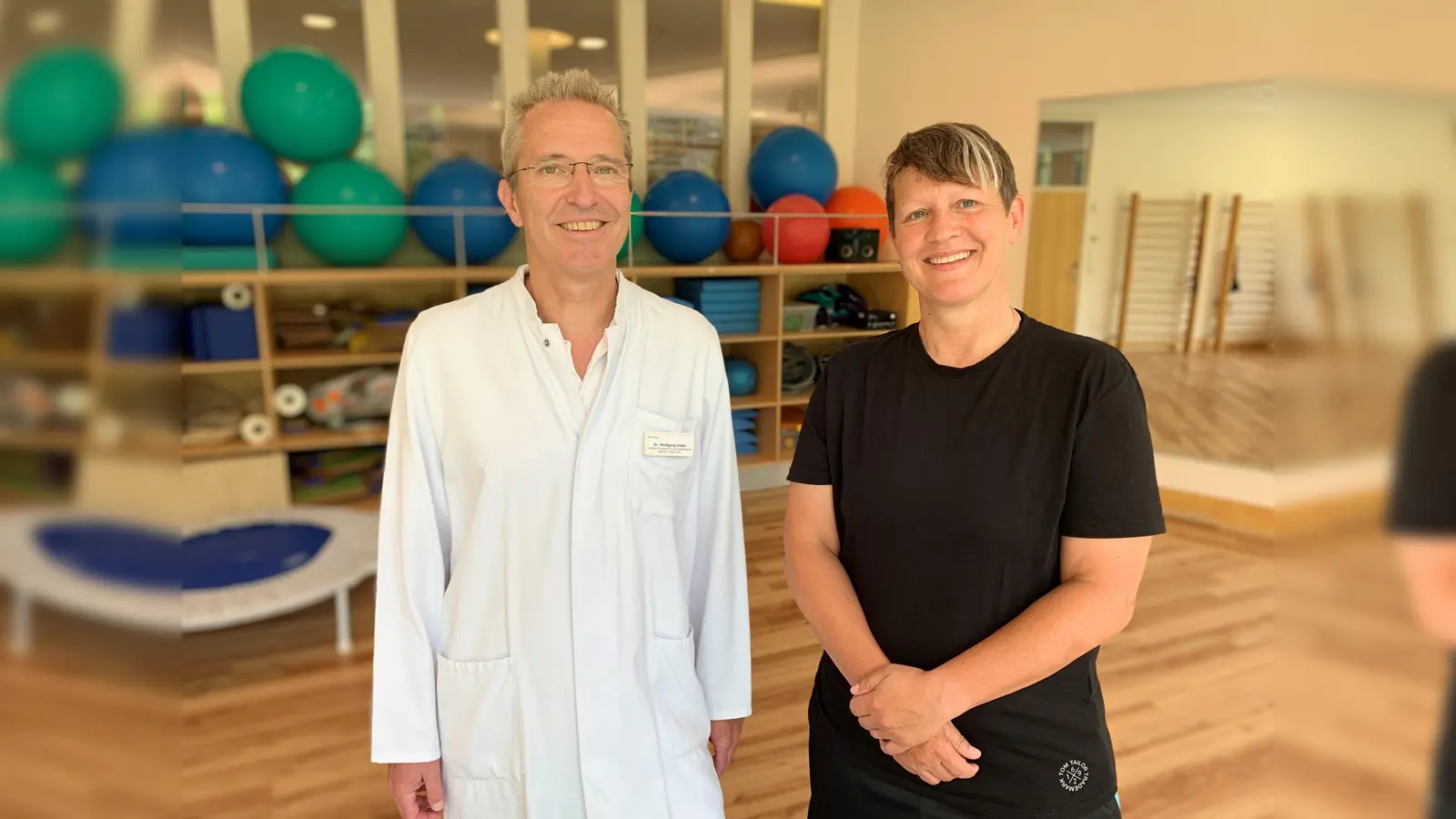 Dr. Wolfgang Ködel und Nicole Röschmann wollen Post-Covid-Betroffenen zurück ins Leben helfen. (Foto: © Helios)