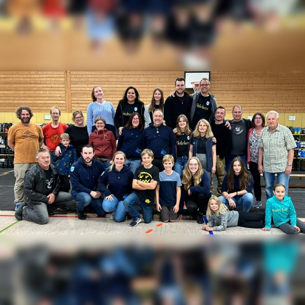 Das Orga-Team vom Wintersportmarkt. (Foto: TSV Karlsfeld)