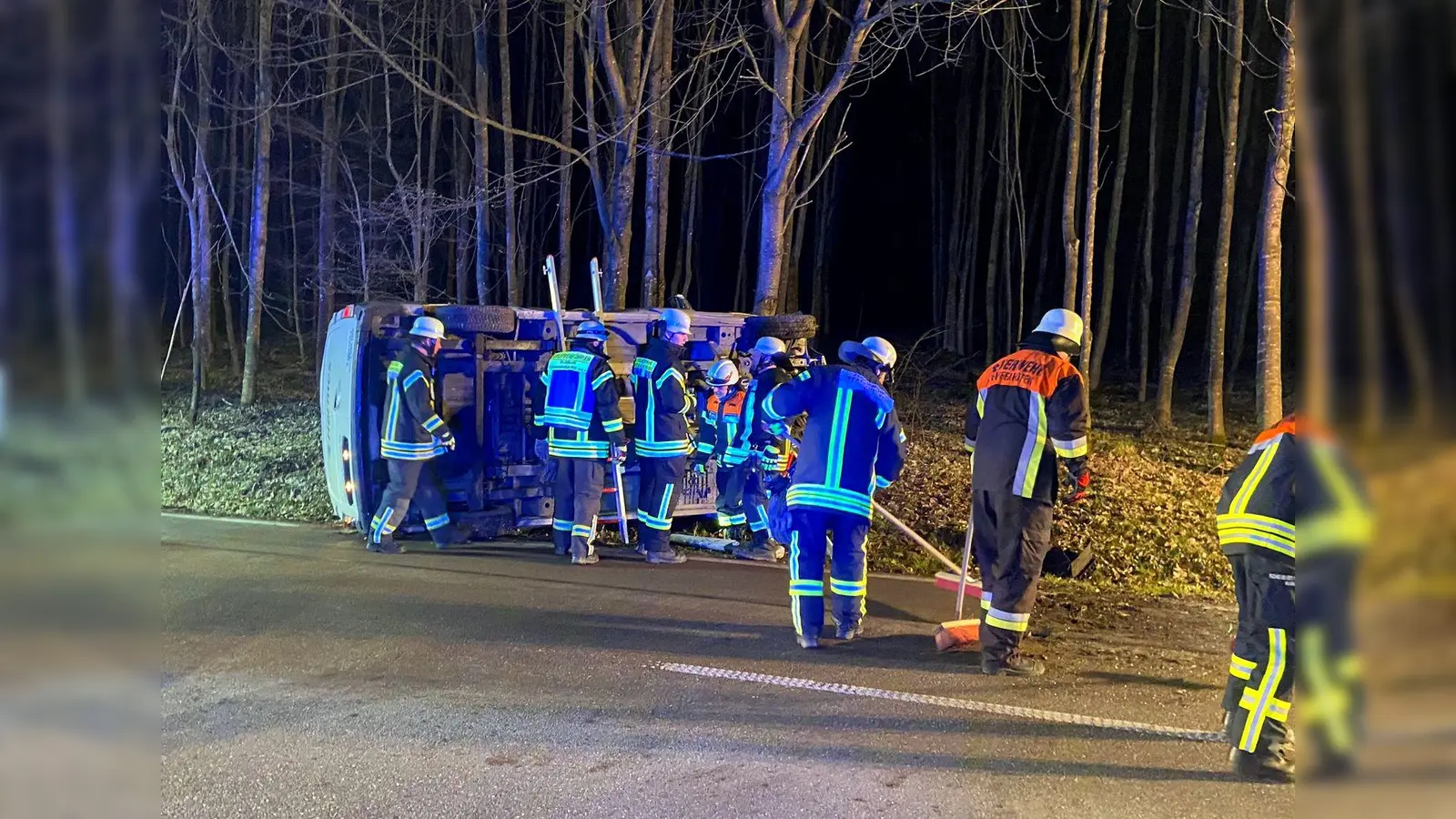 Am Montag mussten die Feuerwehren wegen eines Verkehrsunfalls ausrücken. (Foto: Kreisbrandinspektion Dachau)