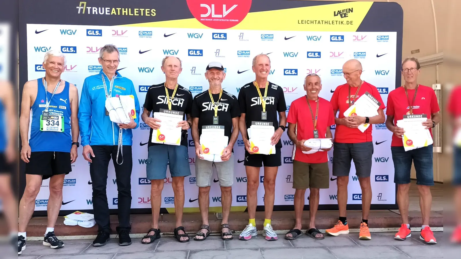 Mit Bronze wurden die Senioren der SGI (re) belohnt. (Foto: SGI)