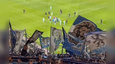 Engagiert: Fanszene des TSV 1860 München. (Foto: M. Forster)