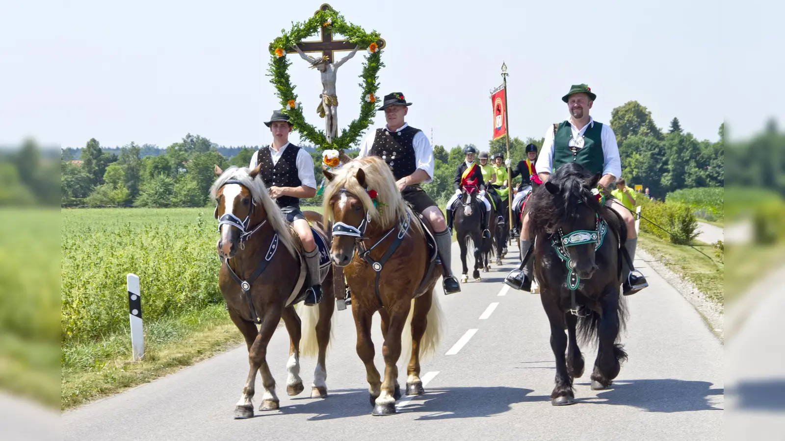 Am 5. Juli findet wieder der traditionelle Willibaldritt in Jesenwang statt. (Foto: Freundeskreis St. Willibald)