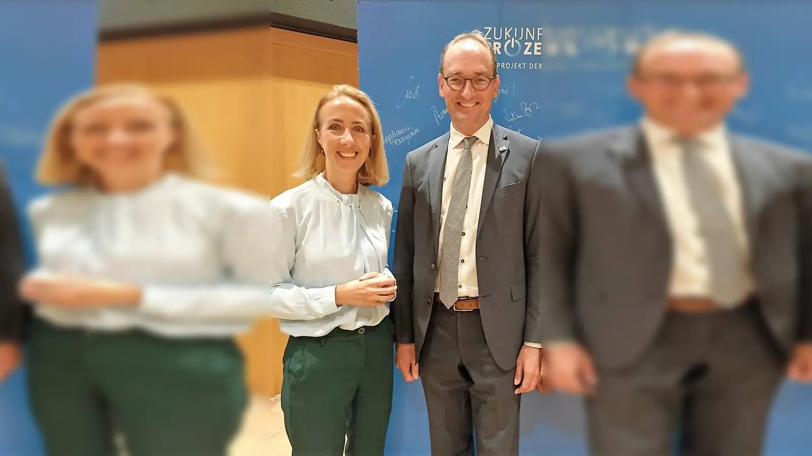 Der CSU-Kreisvorstand schlägt einstimmig Stephanie Burgmaier und Bernhard Seidenath als Kandidaten für die Wahlen 2023 vor  (Foto: CSU Dachau)